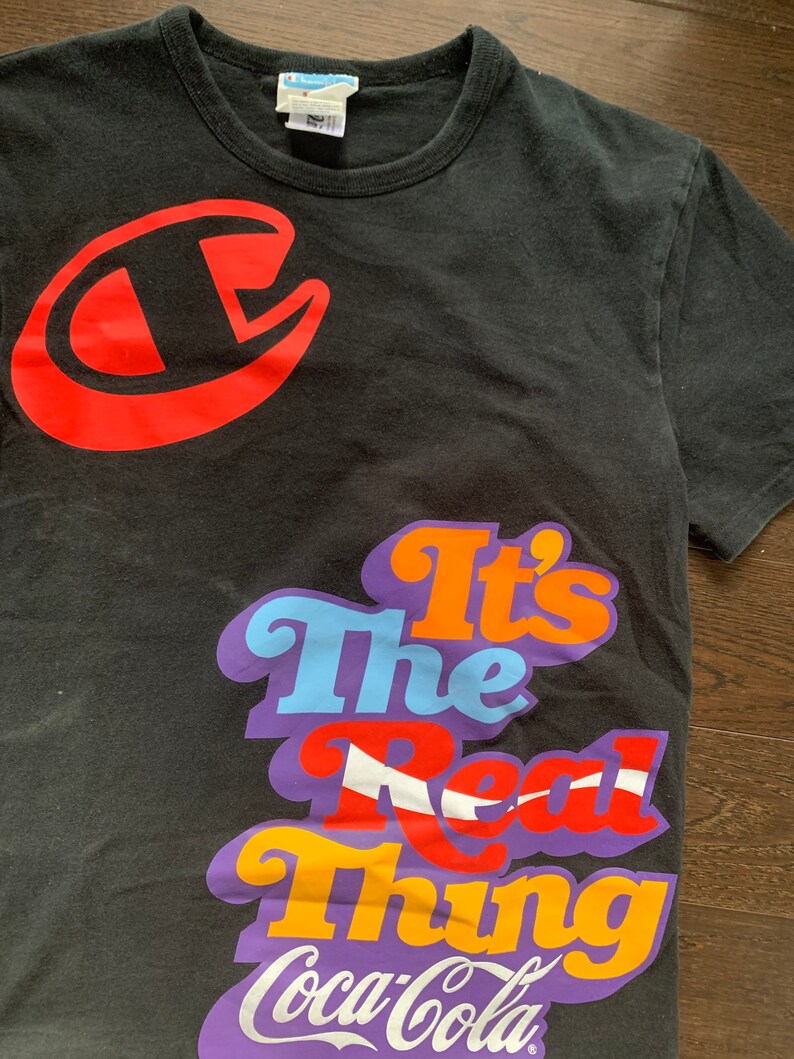 champion coca cola t shirt
