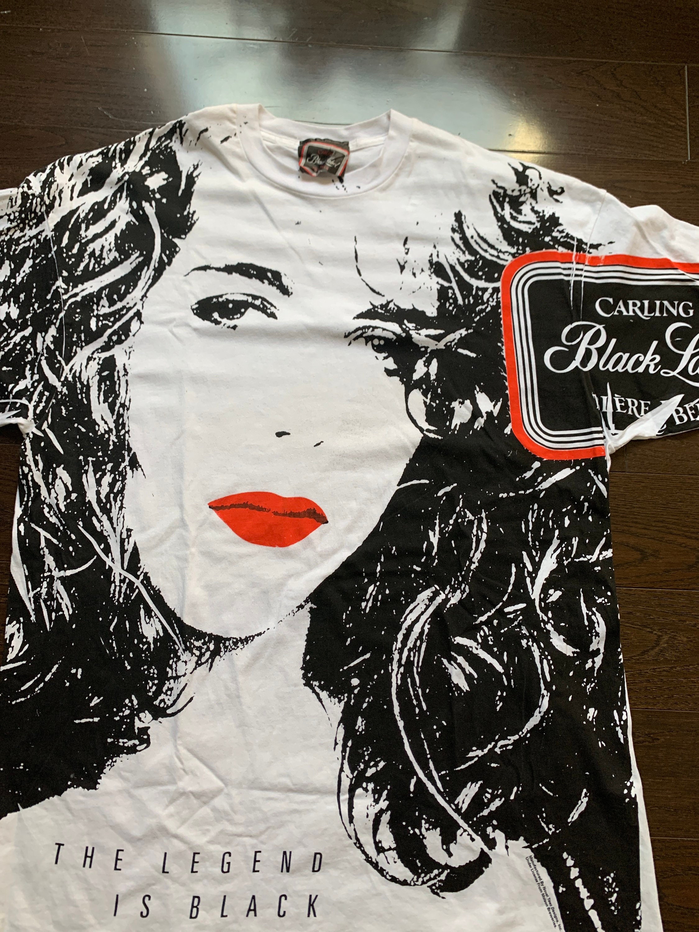 carling black label t shirt