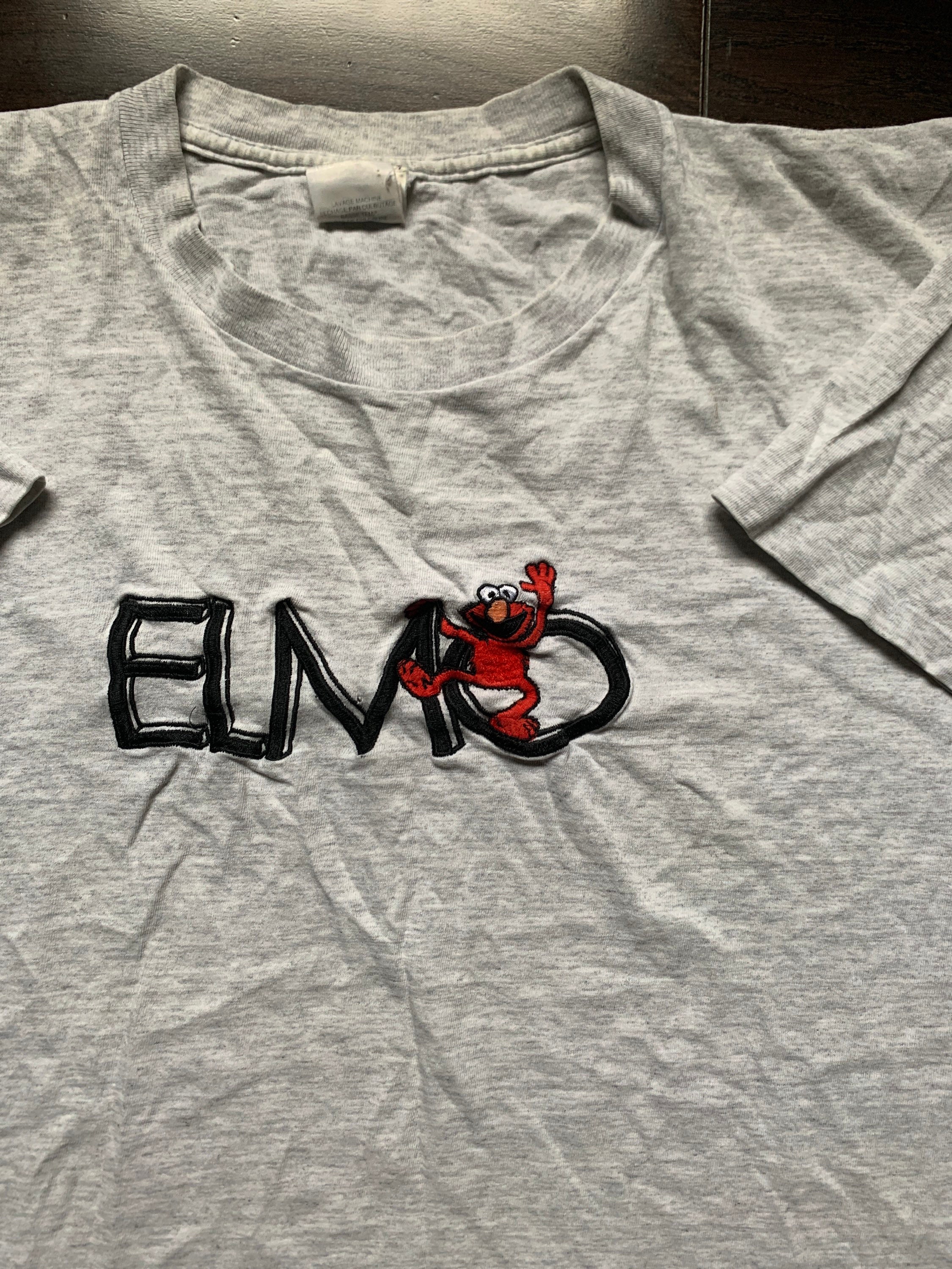 90s Embroidered Elmo T Shirt | Etsy New 