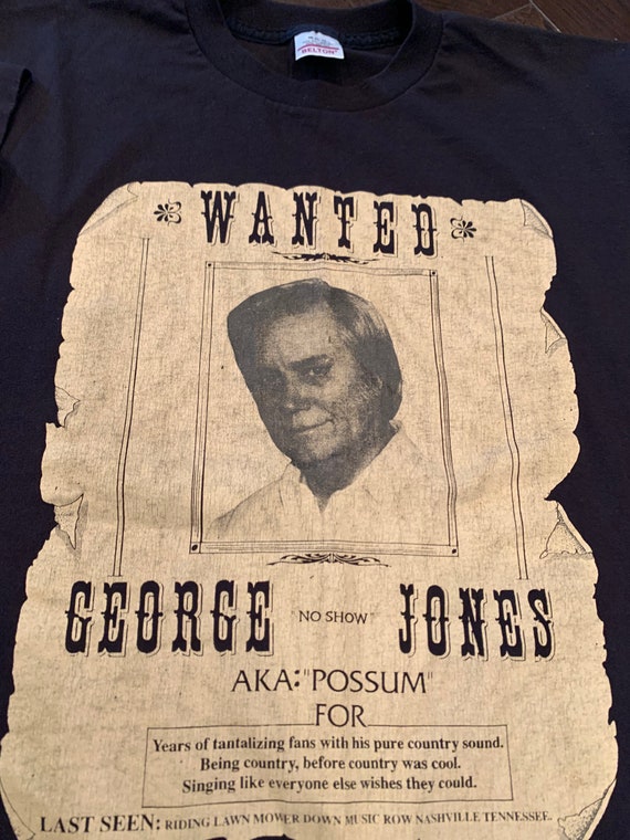 80s/90s George Jones T Shirt