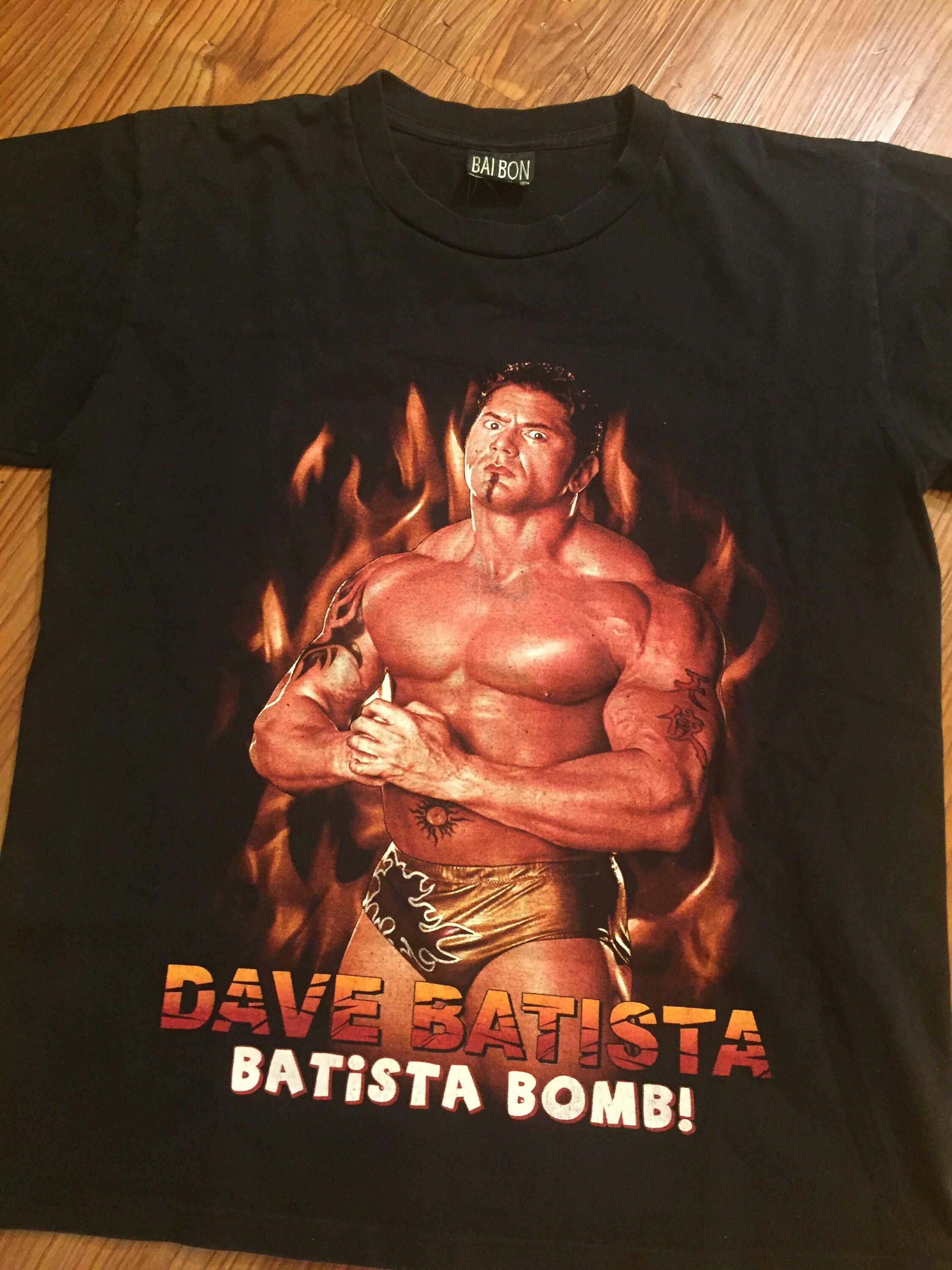 Vintage 00s WWE Batista T Shirt - Etsy 