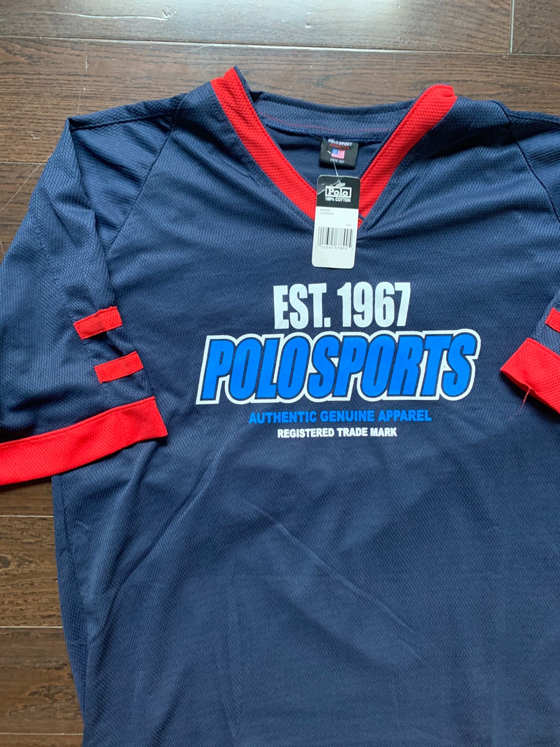 90s Polo Sport Football Jersey | Etsy