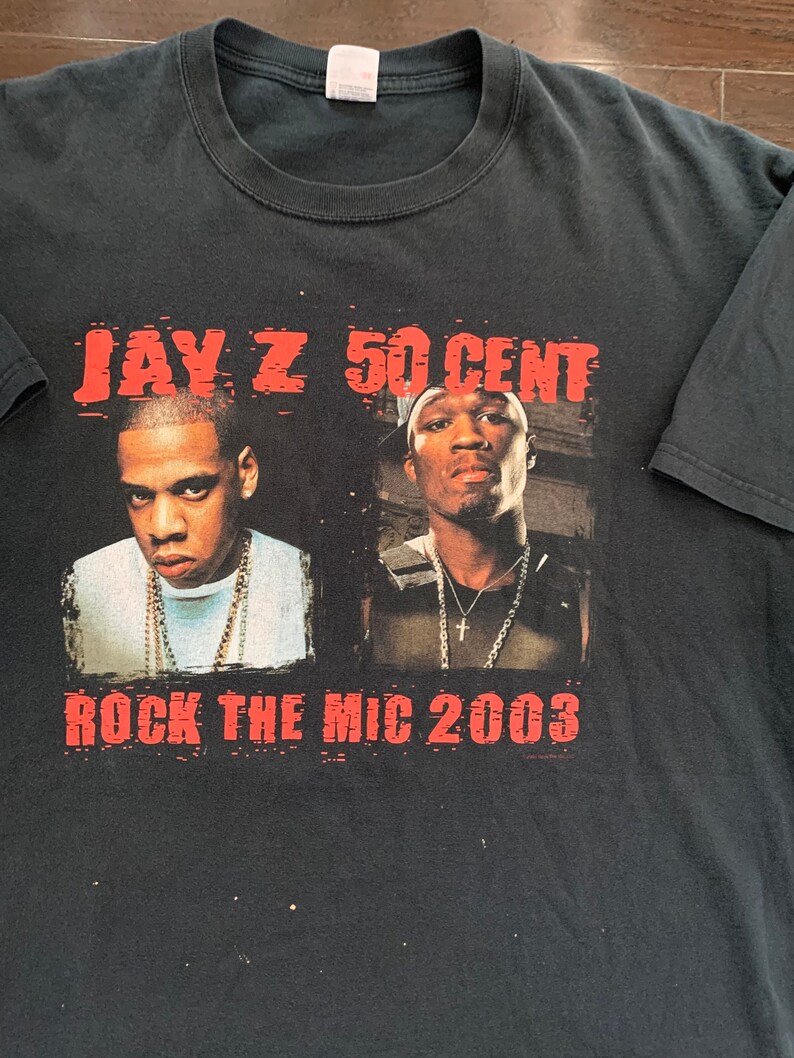 00s Jay Z 50 Cent Hardknock Life Tour T Shirt Etsy 00s Jay Z 50 Cent Hardknock Life Tour T Shirt Etsy