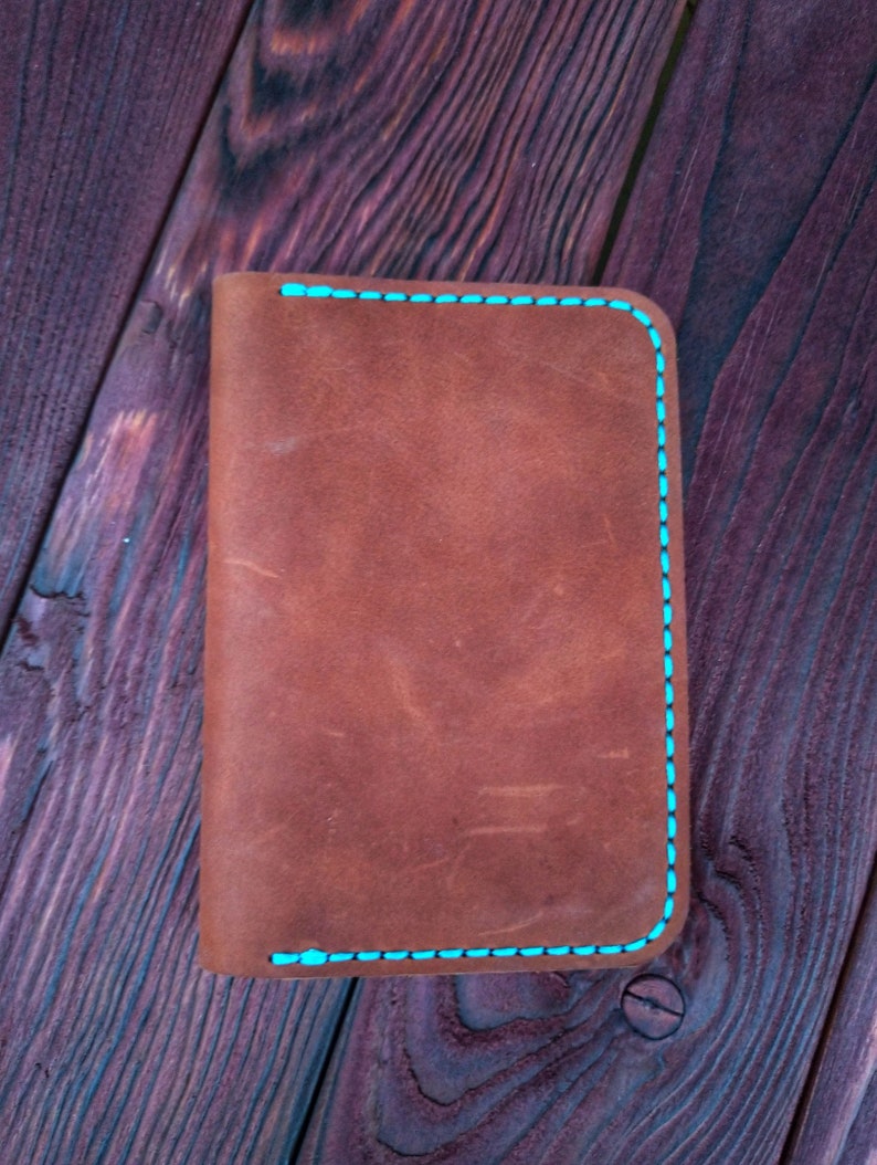 PDF leather wallet template pattern vertical wallet pattern | Etsy