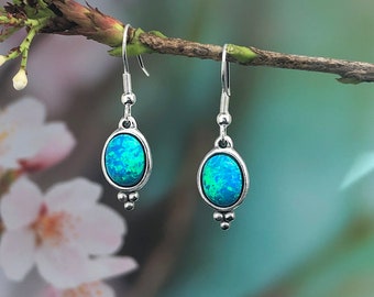 blue earrings australia