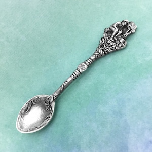 Swagman Australian Souvenir Pewter Spoon