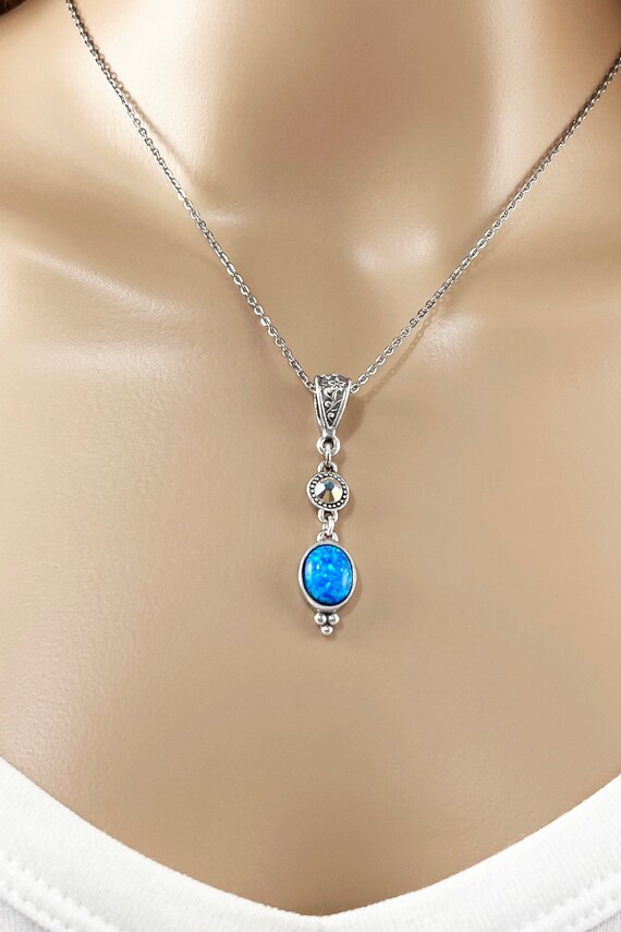 Swarovski opal necklace online