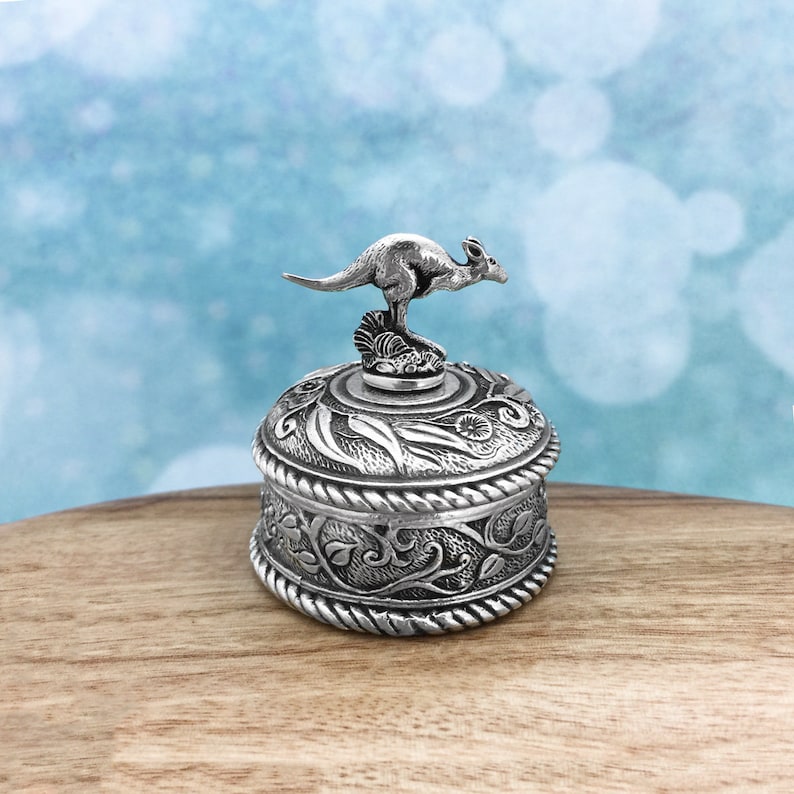 Kangaroo Australian Souvenir Jewellery Box Australian Made Etsy Australia