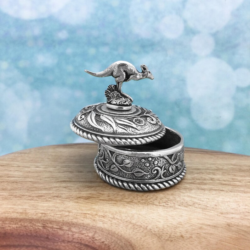 Kangaroo Australian Souvenir Jewellery Box Australian Made Etsy Australia