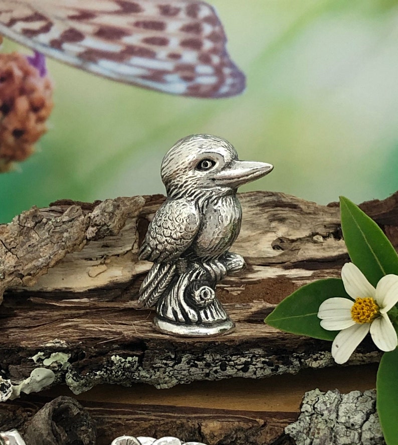 Australian Figurines Australian Made Pewter Gift Australian Seller Kookaburra Australian Souvenir Micro Figurine
