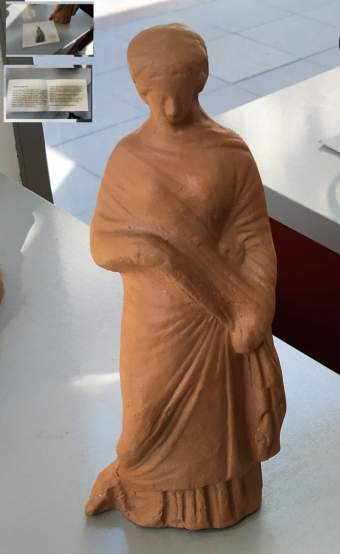 Terracotta Statue, Young Woman Statue, 3rd2nd Century BC, Antique