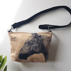 Bolso de caballo, caballo, bolso, bolso cruzado, bolso de mano, neceser, bolso romántico, bolso pequeño, amantes de los caballos, bolso bandolera, regalo, animales