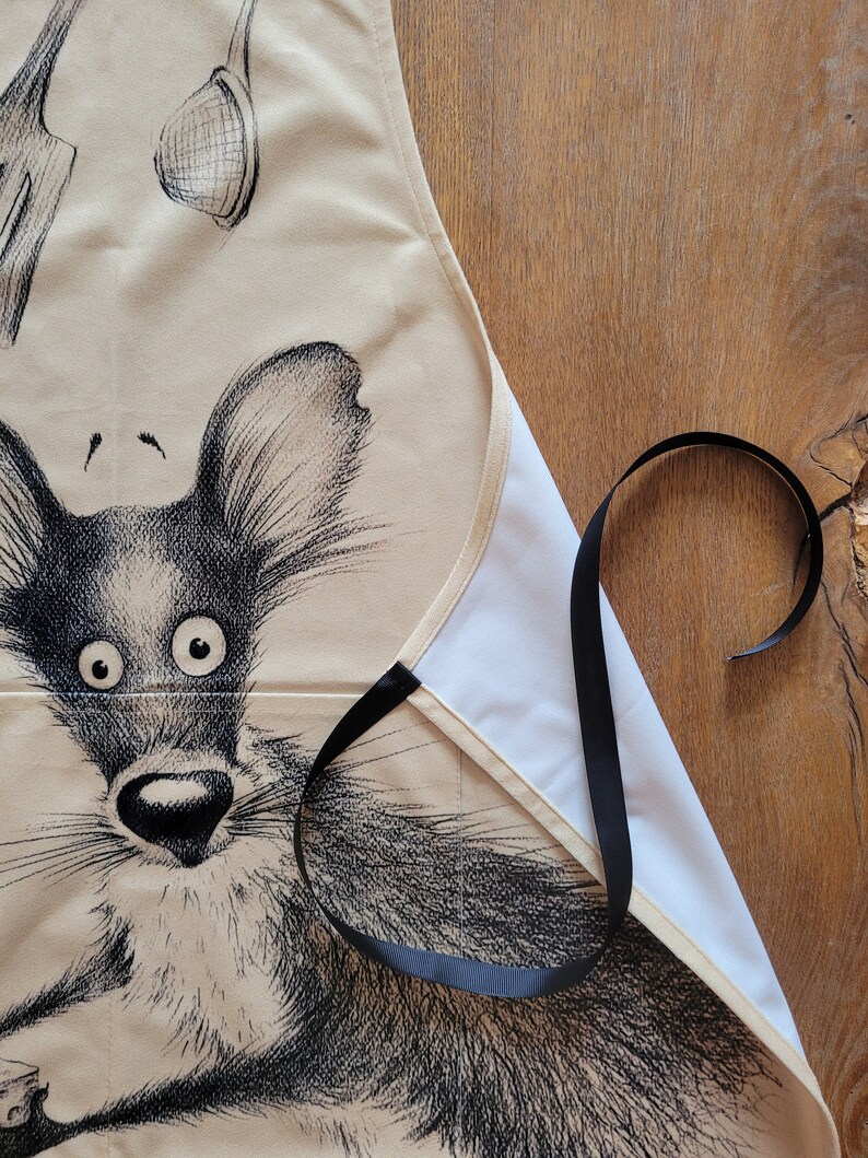 Dachshund Apron: Sausage Dog Kitchen Accessory, Chef Gift image 10