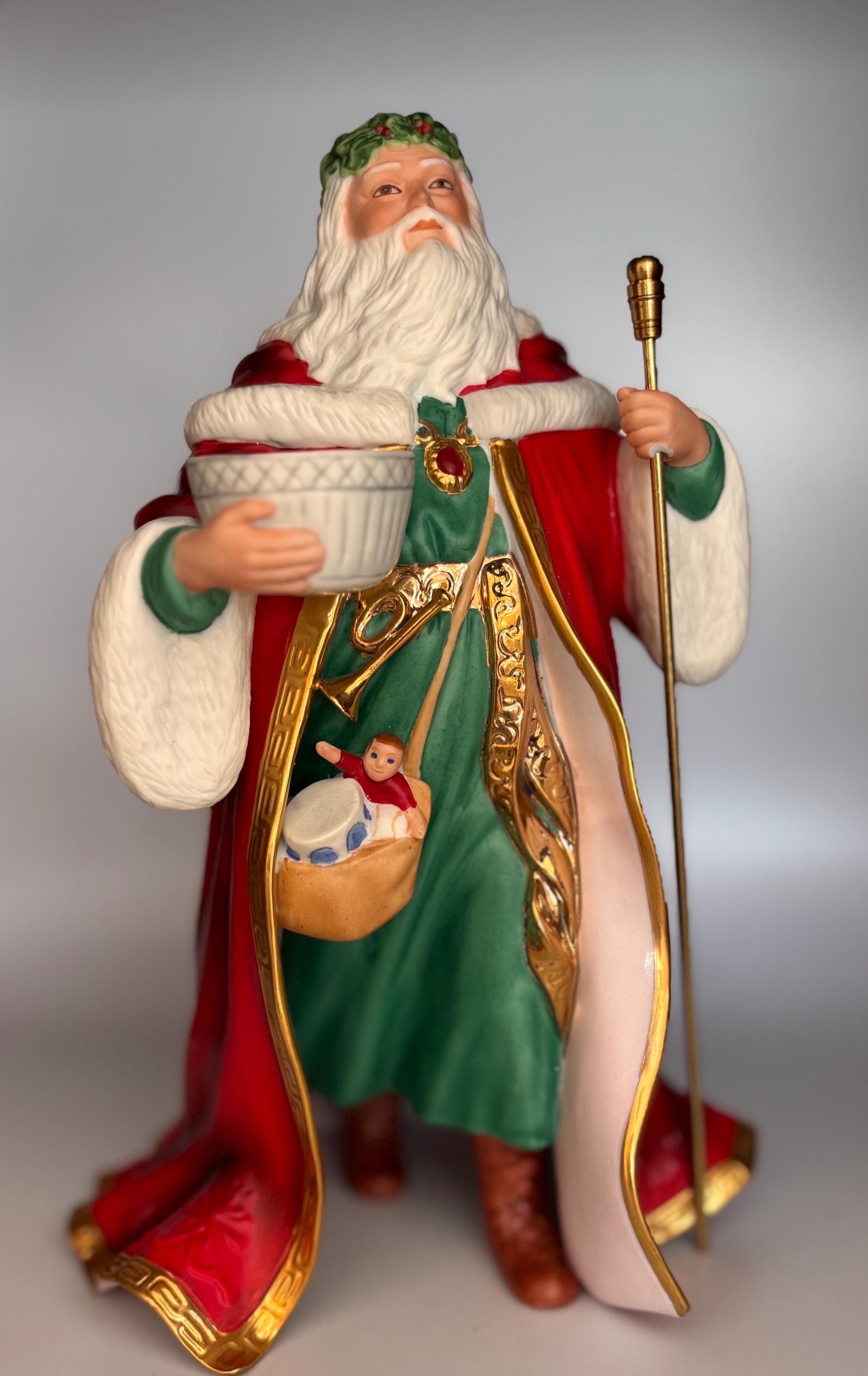 ♥️アンティーク サンタクロース NOEL Lenox Santa Figurine - Etsy