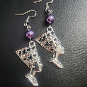 Nefertiti Earrings & Necklace