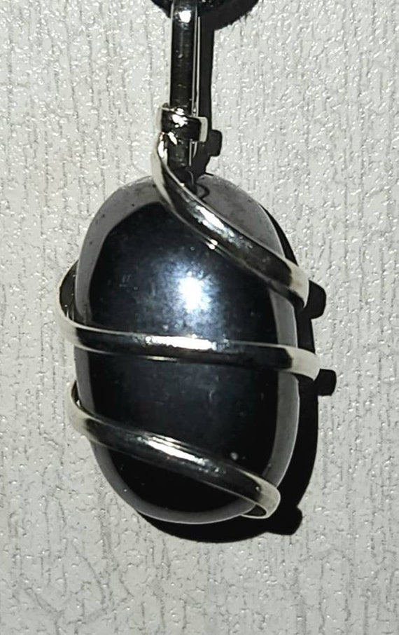 Raw Shungite Neutralizer Crystal Pendant
