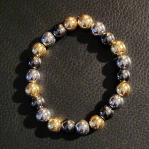 Triple Hematite Bracelet