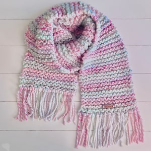 Knit Winter Scarf, Chunky Knit Scarf, Womens Winter Scarf, Knit Scarf Women, Knit Scarf Handmade, Womens Winter Scarf, Scarf Women Knit