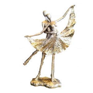 Couple sculpture, dance sculpture, dancing couple figurine 41 cm / 16,14&quot;