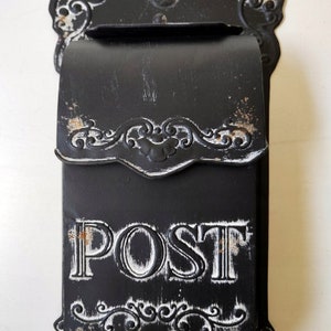 Mailbox  Wall Mount or Door -Stylized As An Old Mailbox