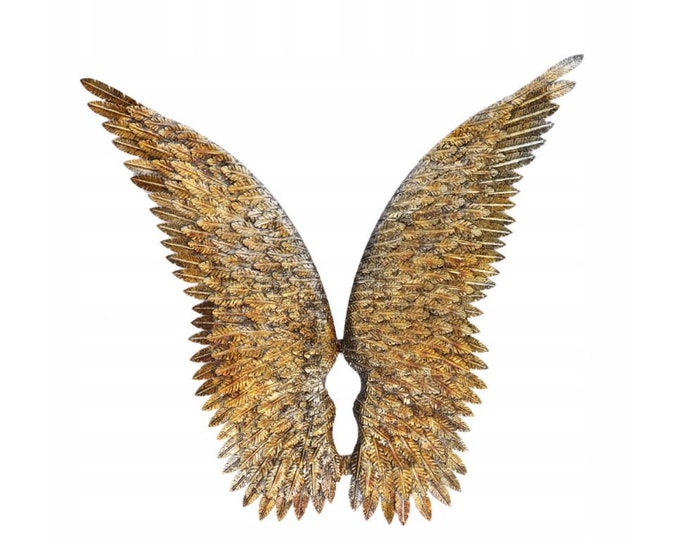 Extra Large Angel Wings Wall Decoration Metal Artwall Etsy