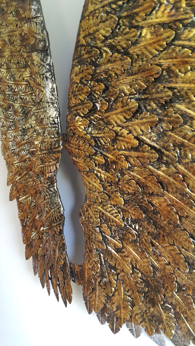 Extra Large Angel Wings Wall Decoration Metal ArtWall | Etsy