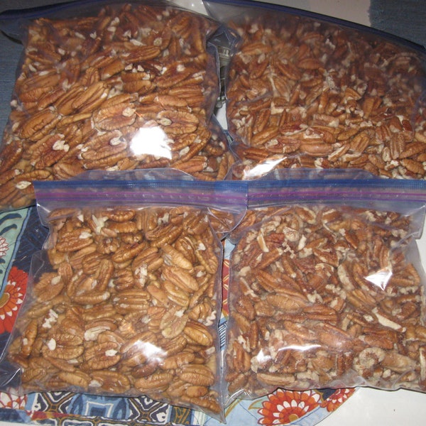 6 pounds Pecans 3lbs of Halves and 3lbs of large pieces