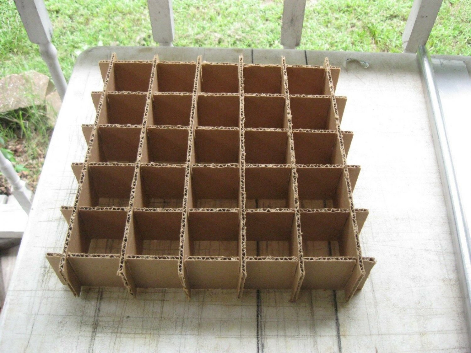 Cardboard Dividers 5 Sets 12 X 12 X 3 High 9 cell B 12-3-02