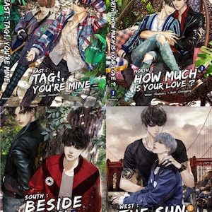 5 libros de la serie Fourever You / Serie completa + extra / Novela romántica BL / Adaptación dramática / Traducción al inglés / PDF