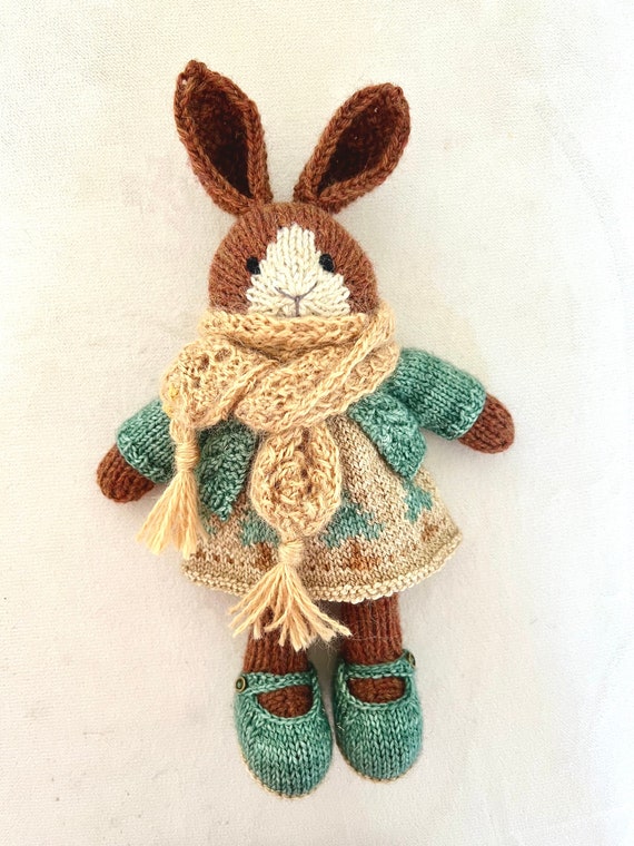 Knitted Rabbit Etsy UK
