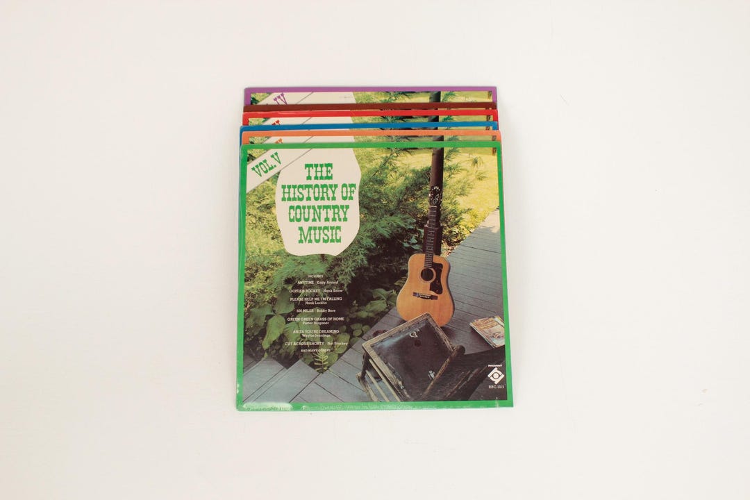 Lee Cash Presents the History of Country Music, 6 Vinyl Lps - Etsy ...
