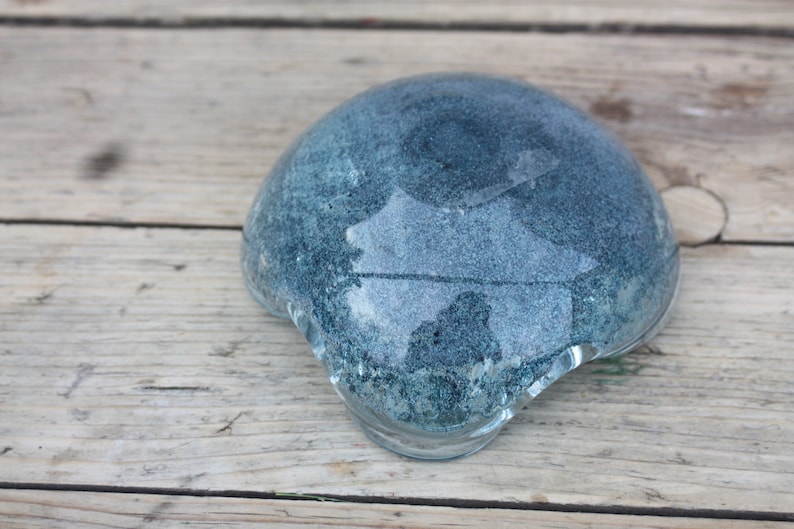 Blue Murano Glass Ashtray