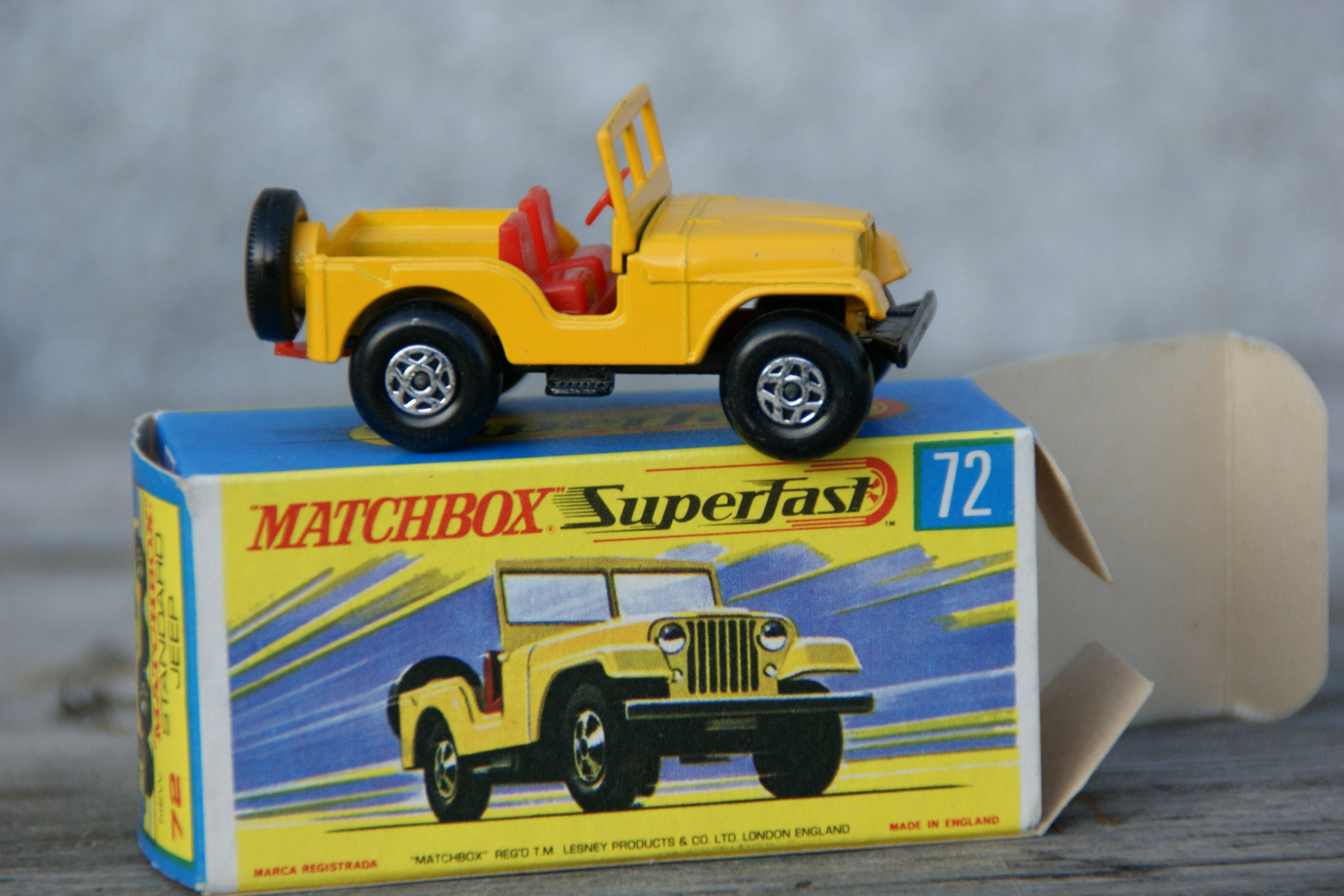 Matchbox Superfast 72 Standard Jeep Etsy