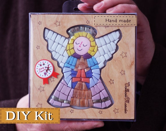 Mosaic Kit Angel Glass Smalti Craft 12 Year Mosaic Kit Angel Glass Smalti