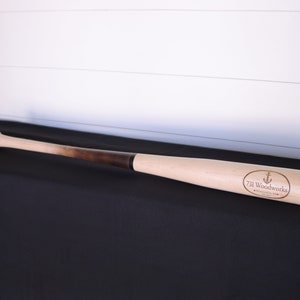 Custom Engraved Wooden Baseball Bat|Unique Gift for Him|Men&#39;s Gifts|Vintage Baseball Decor|Fungo Bat
