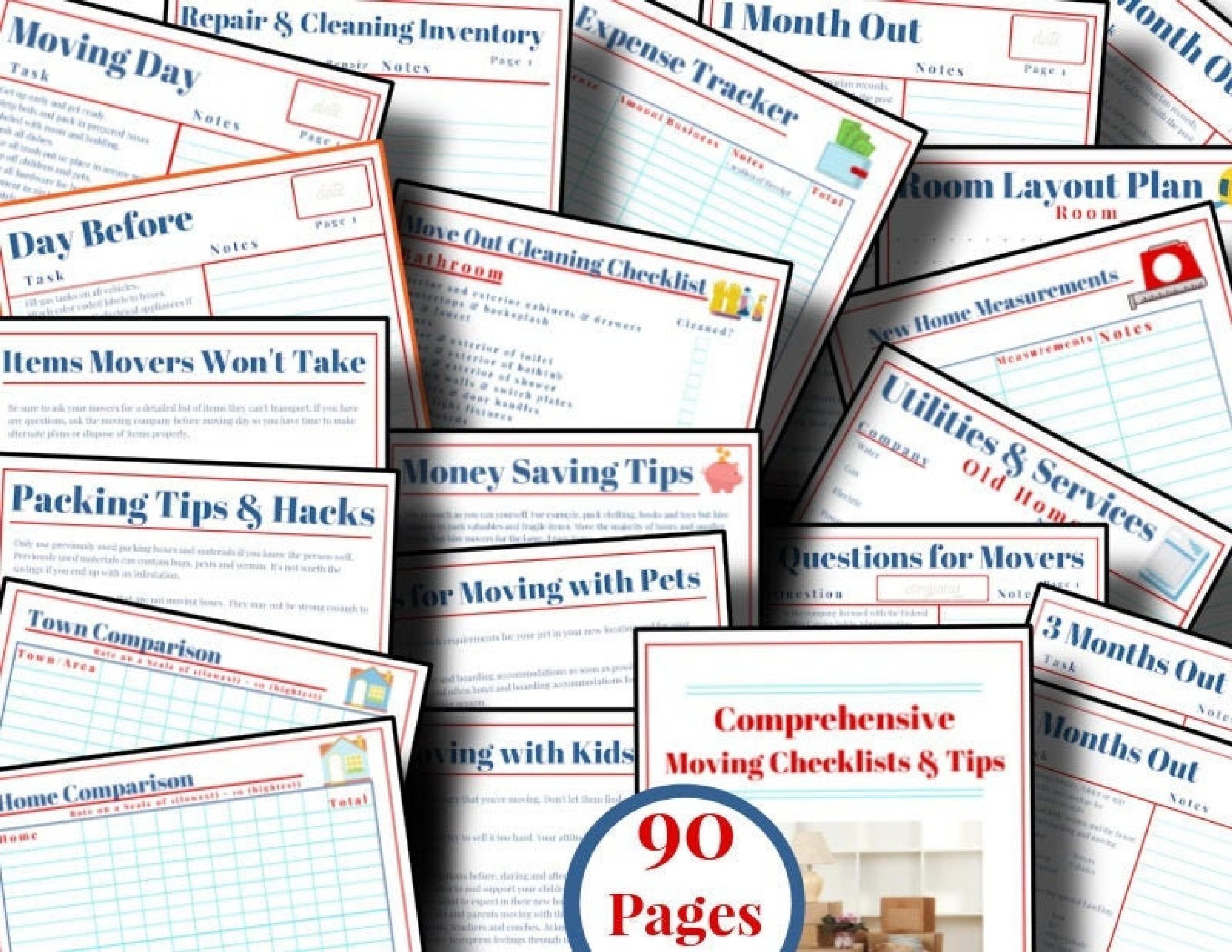 Relocation Checklist.pdf Ultimate Moving Planner: Relocation Checklists & Organizer (PDF ...