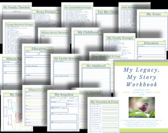 My Legacy, My Story Workbook