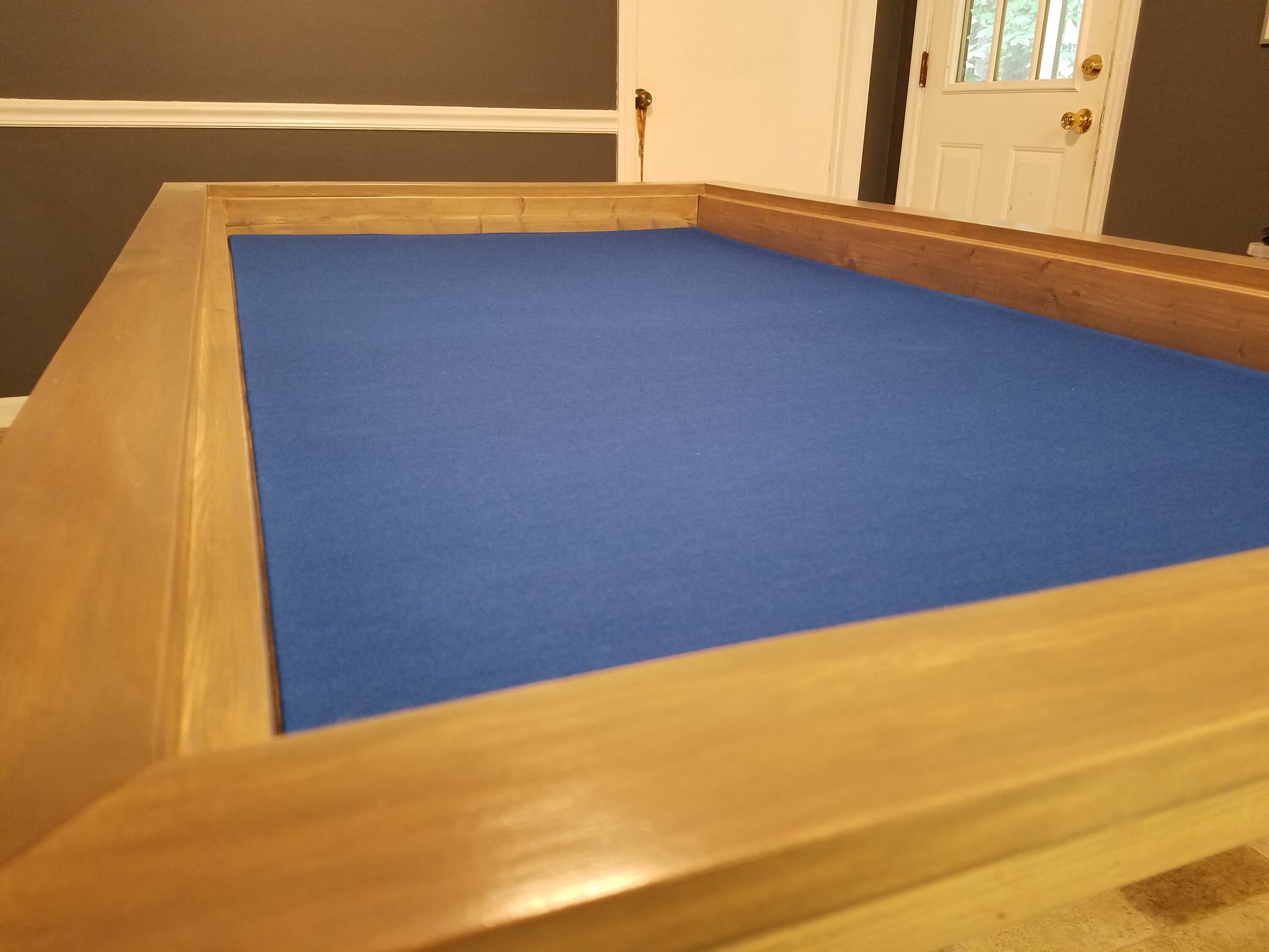 Board Game Table With Removable Topper Etsy