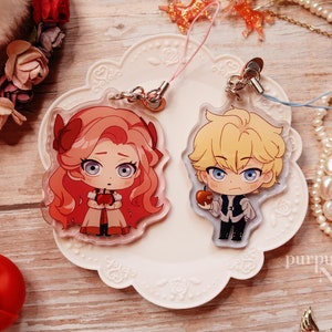 Evangeline Fox Jacks Once Upon a Broken Heart | OUABH Acrylic Keychain