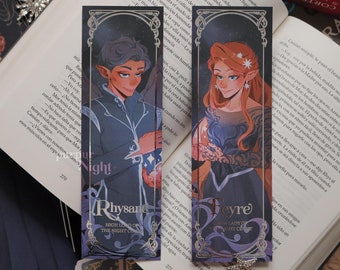 Feysand A court of thorns and roses Feyre Rhysand | ACOTAR Bookmark