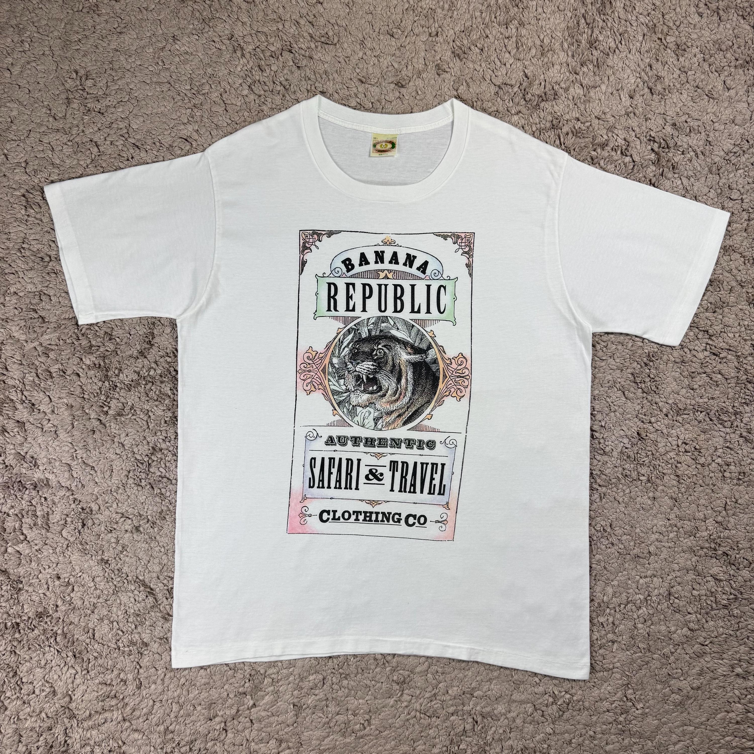 Banana Republic Safari T Shirt - Etsy