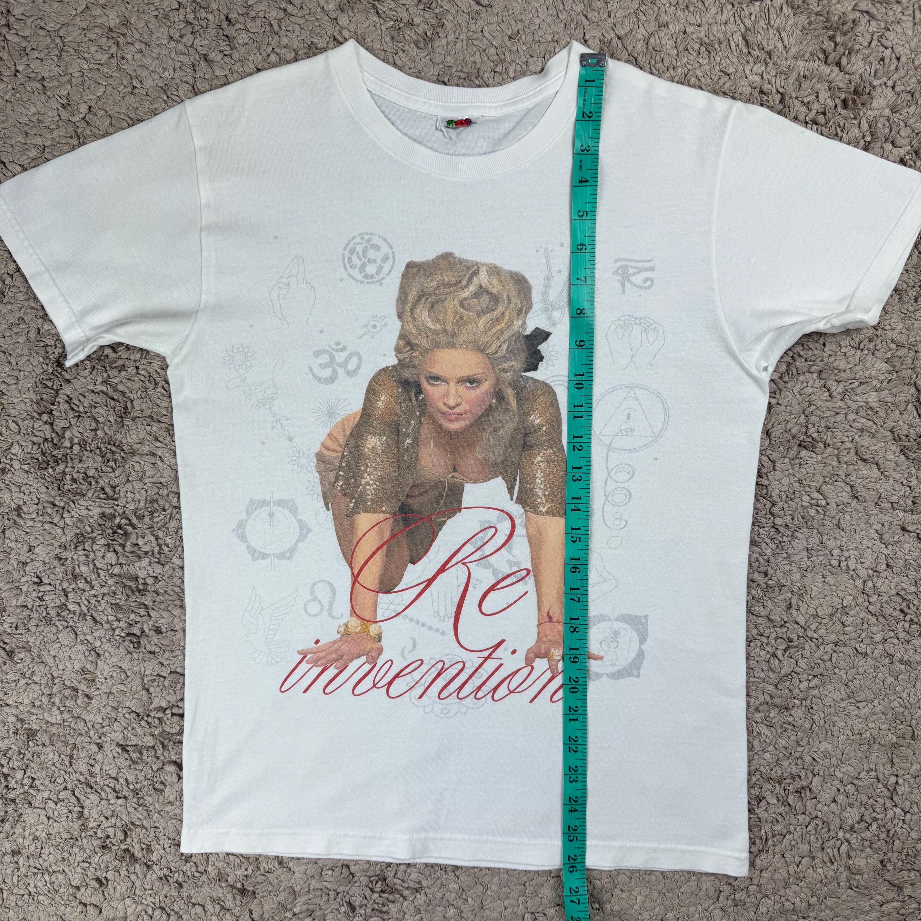 Vintage Madonna 2004 Re-invention World Tour T-shirt / Band Tees
