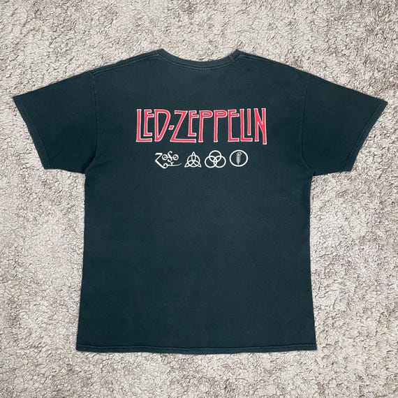 Vintage Led Zeppelin Band T-shirt SIZE L/ Band Tee/ Rock Band/ 90s