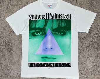 90年 イングヴェイマルムスティーン ECLIPSEツアーTシャツ Yngwie J. Malmsteen Yngwie Malmsteen - Eclipse tour '90 original