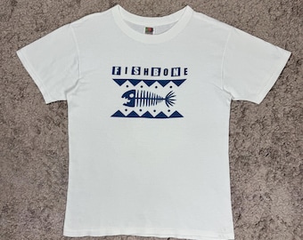 Vintage 90s Fishbone Band Tee - Fuck Racism - Large Size - Etsy