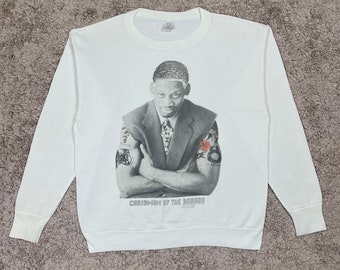 Vintage Rare Dennis Rodman Chairman Sweatshirt SIZE L
