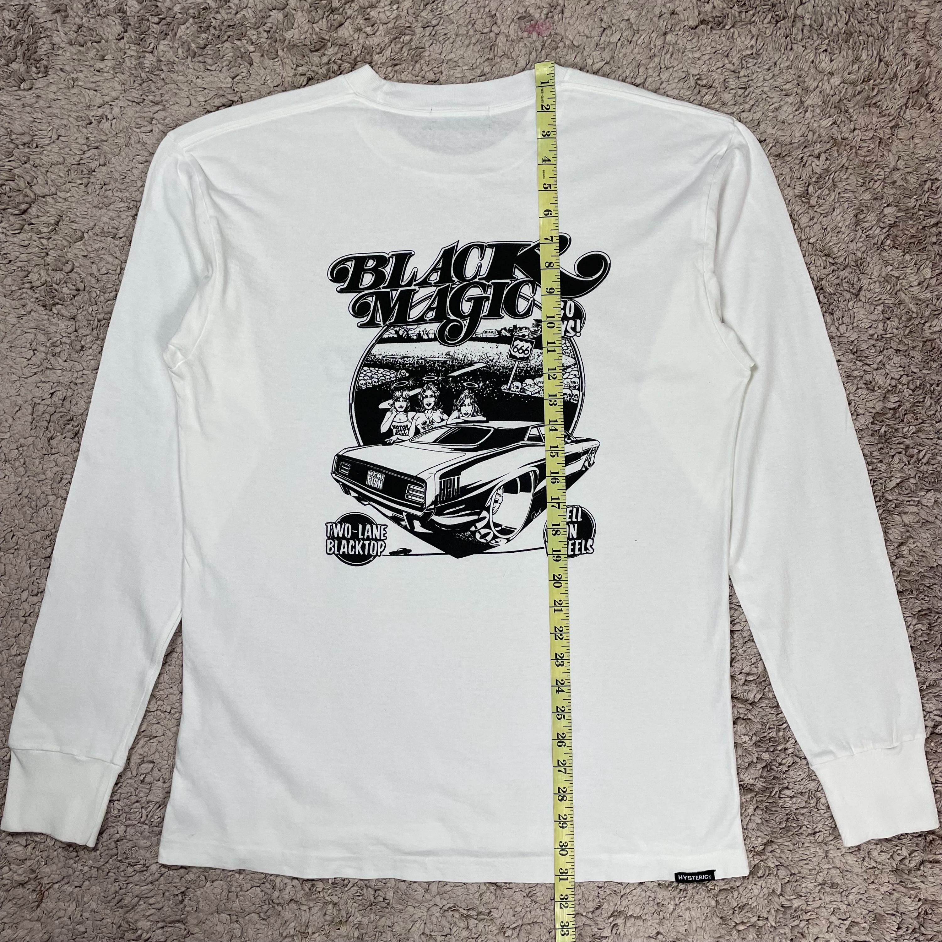 Vintage Hysteric Glamour Black Magic Graphic T-shirt - Etsy Vintage Hysteric Glamour Black Magic Graphic T-shirt - Etsy