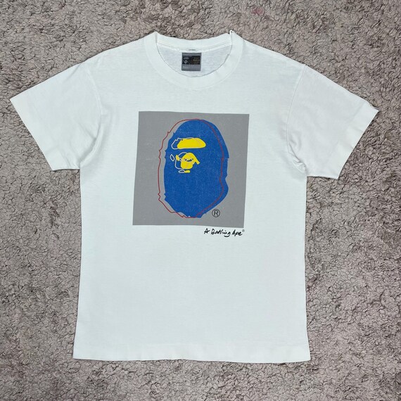 Bape, Vintage Bape Pop Art Andy Warhol Tee SIZE M/ Distress/ Streetwear/ Japanese brand/ Nigo/ Art / vintage art