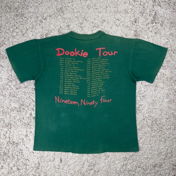 Vintage Green Day Dookie Tour 1994 Band T-shirt SIZE L/ Band Tees