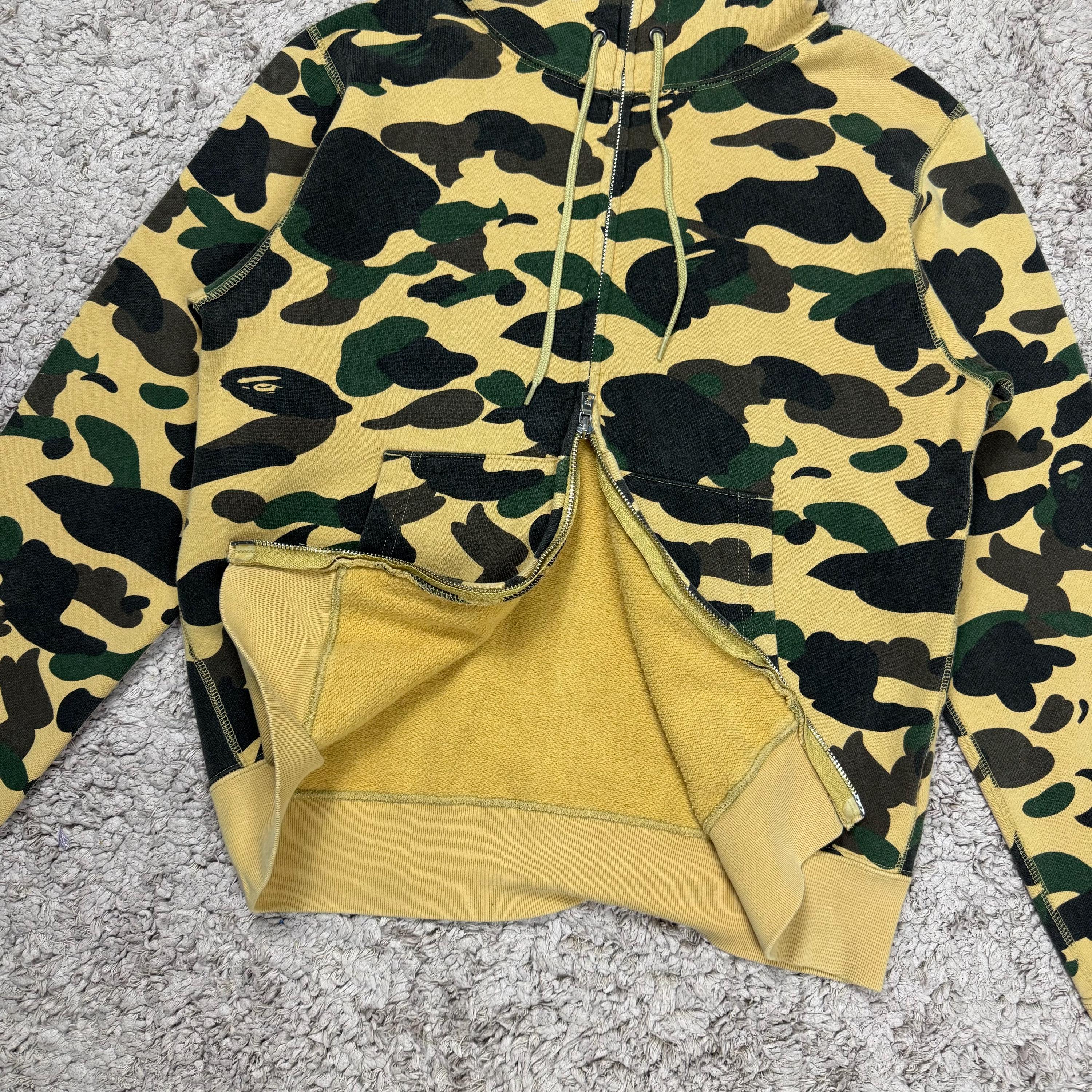 Vintage Bape 1st Camo Fullzipper Hoodie SIZE S/ Nigo/ Japanese